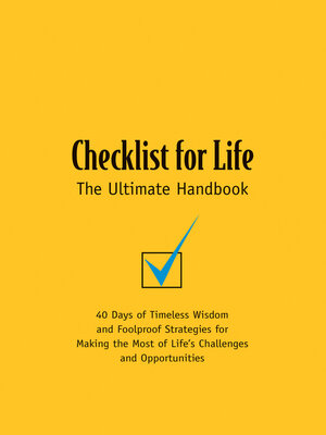 cover image of Checklist for Life
